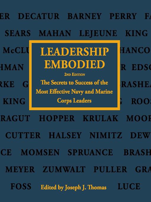 Title details for Leadership Embodied by Joseph J Thomas - Wait list